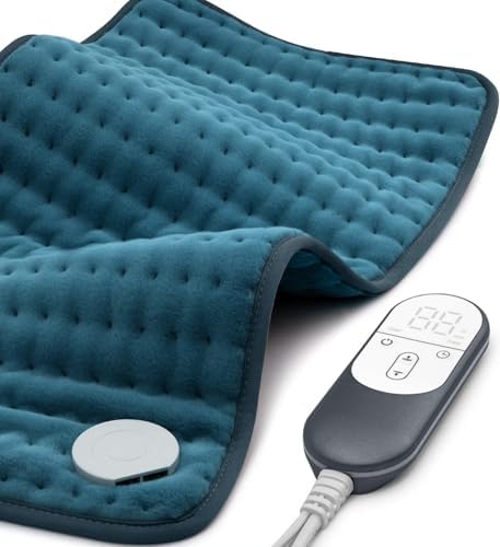 VALGELUIK Heating Pad for Back Pain Relief, 12"x24" Electric Heat Pad Gifts