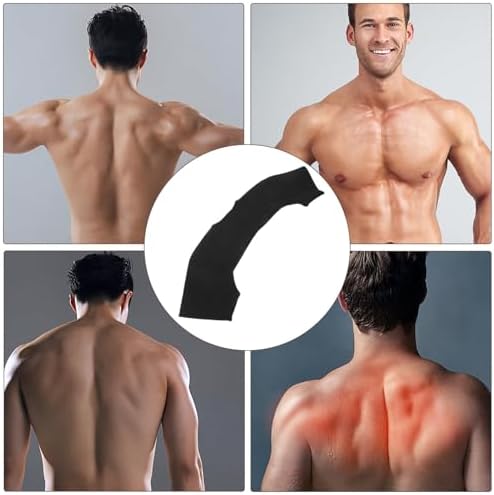 Double Shoulder Brace for Men Women - Sports Shoulder Protective Gear for Pains Relief - Shoulder Strap Brace for Sleeping Outdoor Lifting, Size S