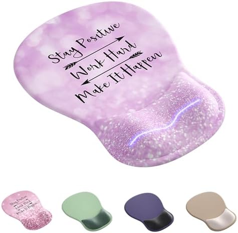 Ergonomic Mouse Pad with Wrist Rest Cute Mousepad Wrist Support