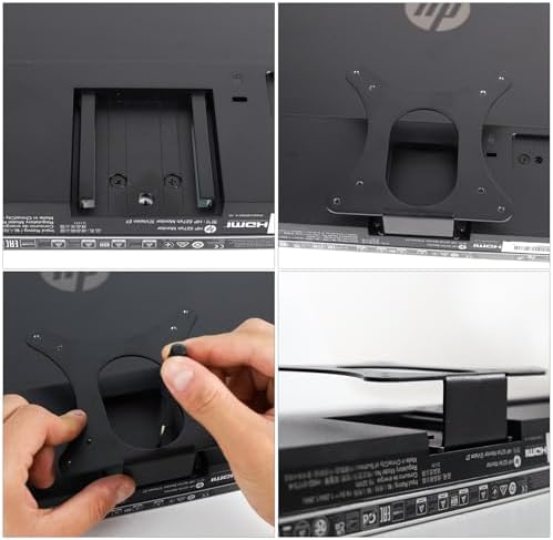 VESA Bracket Adapter for HP M24h, M27h, 524sh, 527sh Monitor Arm/Mount