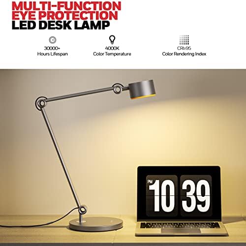 Honeywell 01A Sunturalux LED Desk Lamp with Swing Arm for Desk Craft