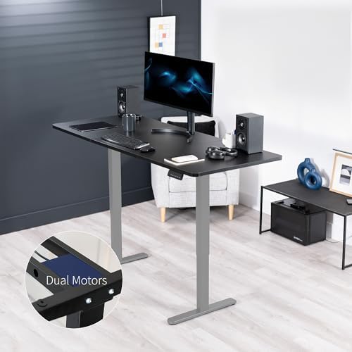 VIVO Black 71 x 30 in Standing Desk, DESK-KIT-E2G7B