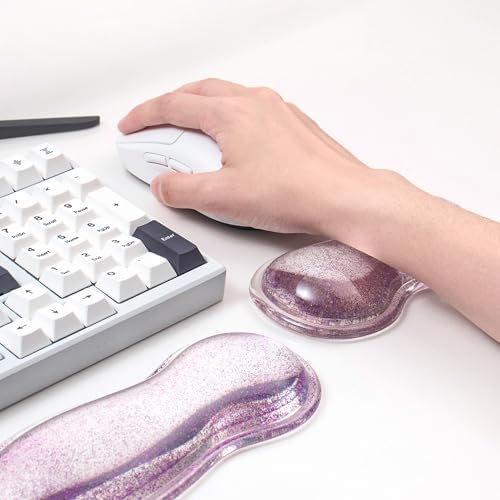 Gel Keyboard and Mouse Wrist Rest Set,Wrist Pad for Computer Keyboard