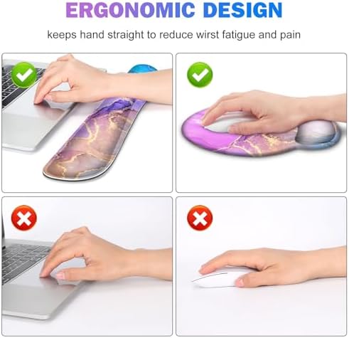 Gaming Mouse Pad, 4in1 XXL Mousepad Large Desk Mat, Cute Desk Pad Protector