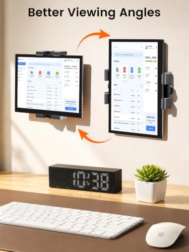 OHLPRO iPad Tablet Wall Holder for 4.7-22" Portable Monitor Wall Mount