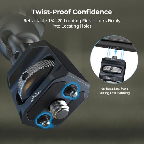 SmallRig Magic Arm with 1/4"-20 Locating Screw for 7" Monitors - 6317