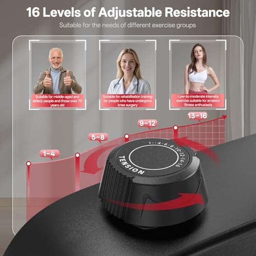 JOROTO Recumbent Exercise Bike for Seniors Adults with 400LBS, Smart App