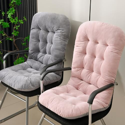 Velvet Rocking Chair Cushions Recliner Cushions with Ties for Home Office