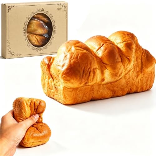 Bread Squishy Toy, Slow Rising Dumpling Squishy Stress Ball, Soft PU Toy