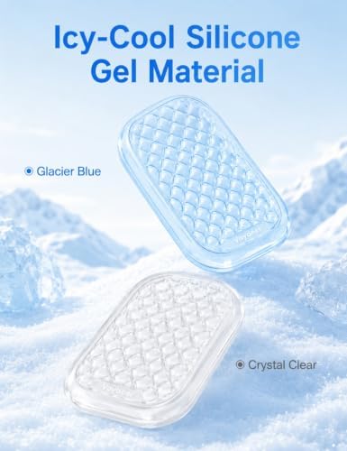 Vaydeer Clear Gel Elbow Pad for Desk, Ergonomic Arm Rest Cushion