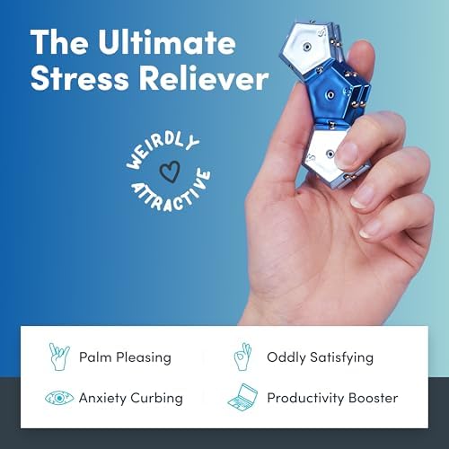 Speks Geode Magnetic Sensory Sphere, Stress Relief Tool, Executive Desk Toy