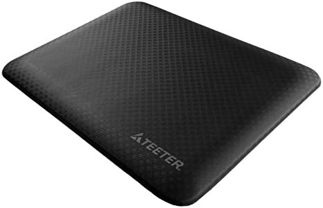 Teeter 3/4 Inch Anti-Fatigue Standing Desk Comfort Mat - Back Pain Relief Mat for Work or in the Kitchen - Durable, Compact (19.5 x 15 inches)