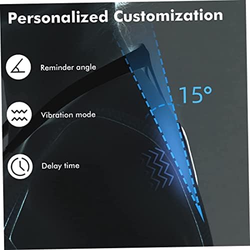 Posture Corrector, 1PC Posture Corrector for Men and Women with Smart Vibration Reminder Adjustable Strap Upper Back Braces Correct Sitting and Standing Posture(Unisex)