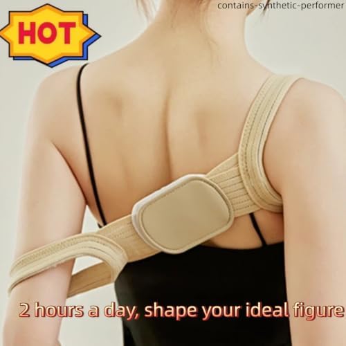 Adjustable Posture Corrector Back Brace for Men and Women, Shoulder Opener (XS)