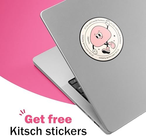 GREEDY FARMERS Mouse pad, Non-Slip Washable Waterproof Computer Mouse pad (Blush Pink)