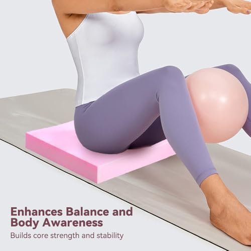 Large Thick Balance Pad Non-Slip Stability Trainer Yoga & Pilates