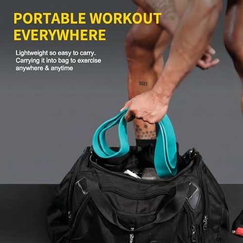 ROSAPOAR Resistance Band Pull up Band Fitness Exercise Bands Natural Latex for Workout Body Stretch Powerlifting Band Fitness Sport Training at Home/The Gym