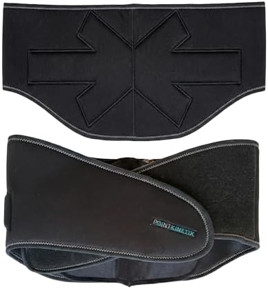 Trigger Point Support Brace – Adjustable Lower Back Support & Posture Corrector Belt with Removable Trigger Point Balls, Core & Spine Support, Unisex Adult