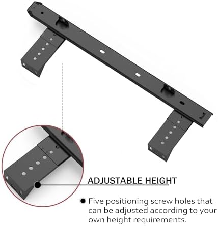 FRMSAET Drawer Slides 12/14/16/18 inch Cabinet Rails Hardware-18 inch Black
