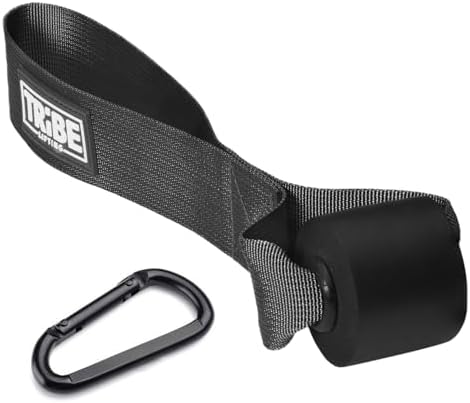 Door Anchor Strap for Resistance Bands with 5 Loops and Metal D-Rings