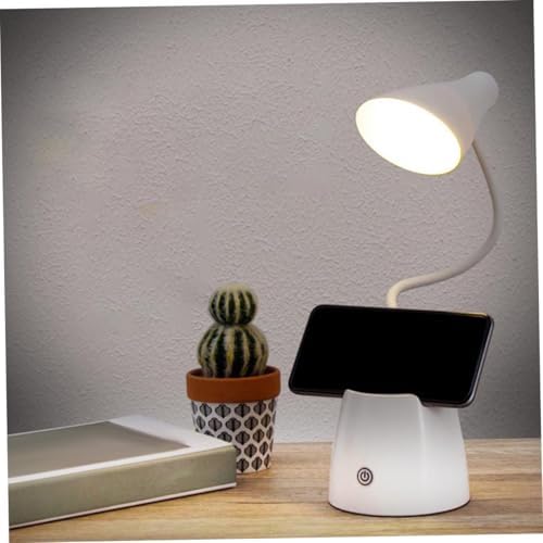 ARTIBETTER LED Desk Lamp with Color Temperatures Rechargeable Portable Reading Table Lamp for Home Office Students Eye-Caring Material Lightweight for Bedroom and Dorm Use
