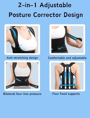 Back Brace Support Posture Corrector for Women & Men