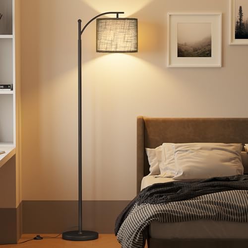 SUNMORY Arc Floor Lamp, Modern Floor Lamp with 3 Color Temperatures Bulb