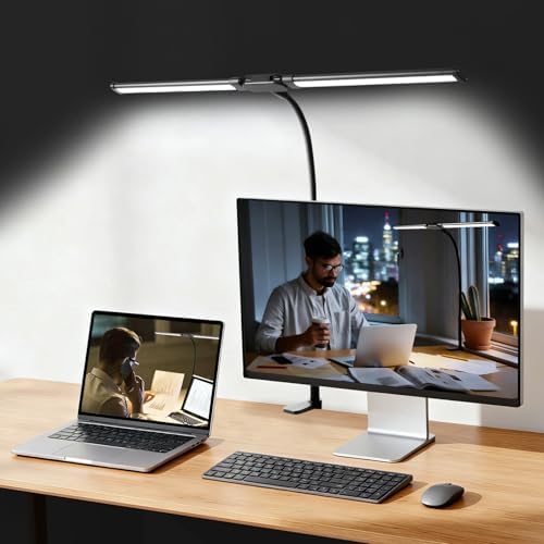 LED Desk Lamp for Office Dorm Home, No Assembly Required
