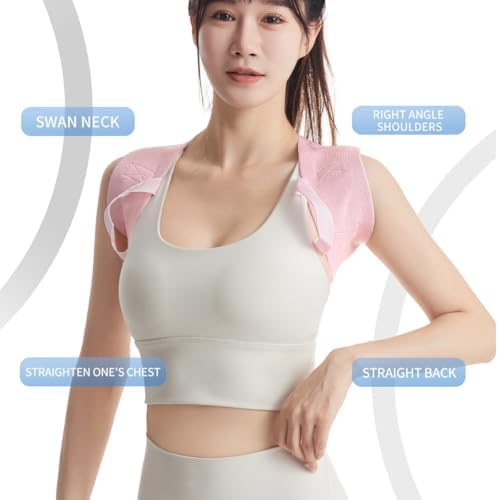 Back Brace Posture Corrector for Women - Kyphosis Relief, Spine Support Brace, Upper Back & Shoulder Alignment, Comfortable & Breathable, Easy to Use