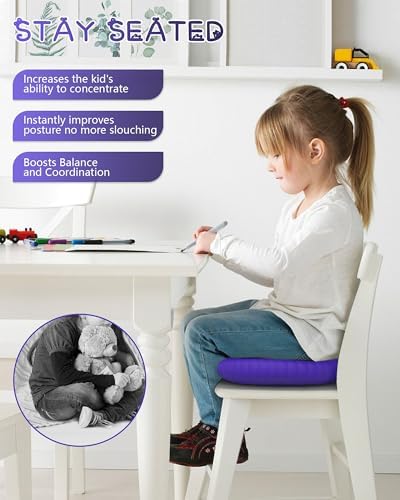 Wobble Cushion with Inflation Pump - Wiggle Seat Balance Disc
