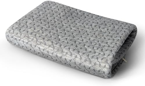 Demelon Cervical Neck Pillows Case Gray Color