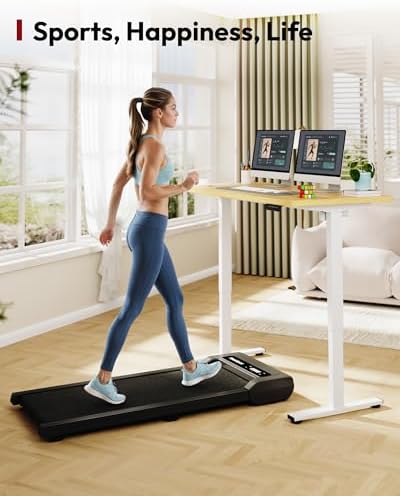 SANODESK One-Piece Electric Height Adjustable Standing Desk 48''x 24''