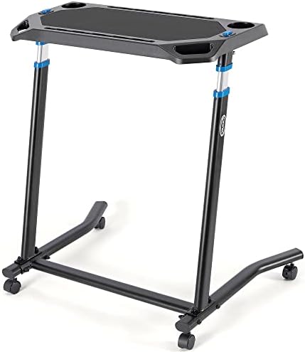 CXWXC Indoor Cycling Desk - Adjustable Height Bike Deak Laptop Stand