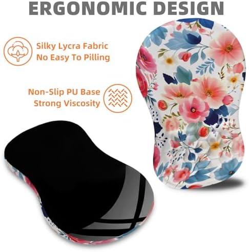Ergonomic Mouse Pad Wrist Support for Carpal Tunnel Pain Relief
