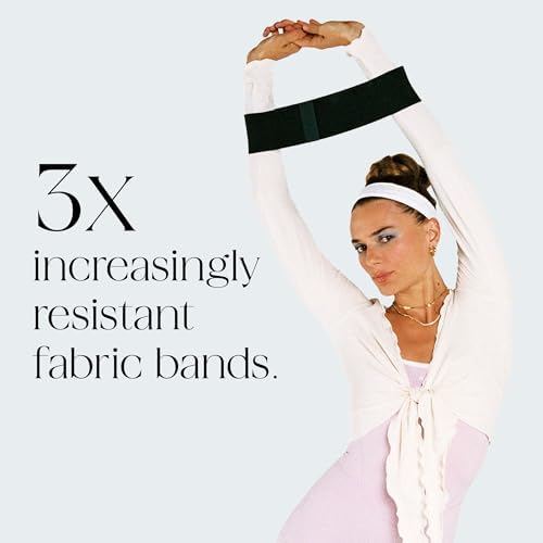 Bala Bands Resistance Bands, Non-Slip Fabric Exercise Bands
