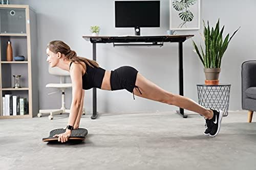 FEZIBO Standing Desk Mat Balance Board, Obsidian Black