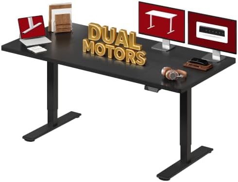 SANODESK Dual Motor 79''x 32'' Large Height Adjustable Standing Desk