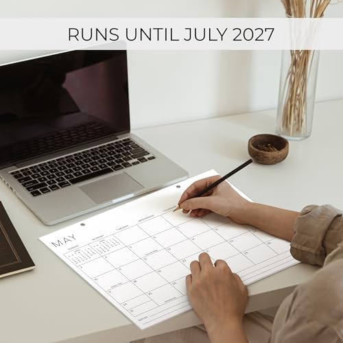 Aesthetic 2026 Desk Calendar - Runs From January 2026 Until July 2027