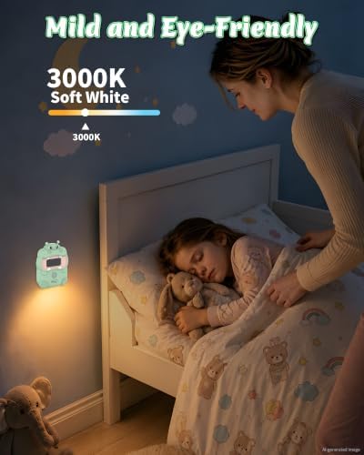 Motion Sensor Night Light for Kids: Cute Hippo Solar Nightlight - No Charge