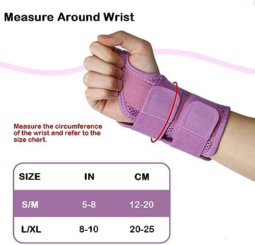 NuCamper Wrist Brace for Carpal Tunnel Night Wrist Support Right Hand