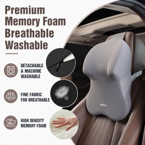 Car Headrest, Memory Foam Car Neck Pillow for Car Truck SUV RV ﻿