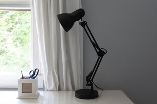 Boston Harbor TL-WK-134E-BK-3L Architect Swing Arm Desk Lamp, 17.3" x 15.9" x 13", Black