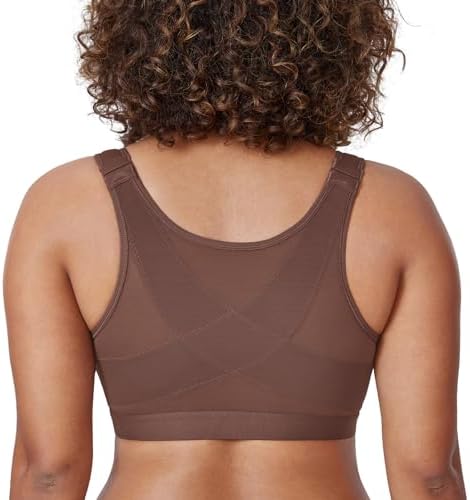 DELIMIRA Women's Front Closure Posture Support Bras