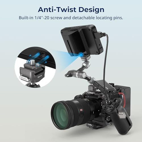 SMALLRIG 7" Rosette Magic Arm, HawkLock H21 Quick Release Structure