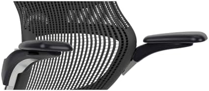 Compatible with Knoll Generation Chair armrest Pads, only Suitable for high-Performance Swivel Adjustable Direction Generation Chairs, Black (one Pair)