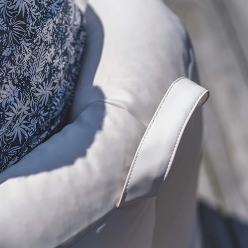 Big Joe Milano Outdoor Beanbag Chair White Marine
