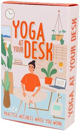 Yoga at Your Desk | Desk Yoga | Wellness Card Pack | Chair Yoga