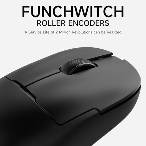DAIDAI AJAZZ AJ159P Wireless Gaming Mouse with RGB Charging Dock, PAW3395 26K DPI Sensor, 56G Lightweight Ergonomic Mouse, 5 Programmable Buttons, 80 Million ASIN Switch