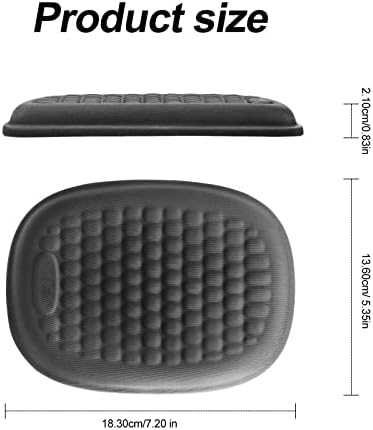 Vaydeer Cloud Elbow Pad, Desk Arm Rest Support, Soft Memory Foam Wrist Rest, Ergonomic Cushion Padding, Carpal Tunnel Pain Relief Gel Mouse Pillow for Computer Laptop Office Gaming Car Chair Accessory