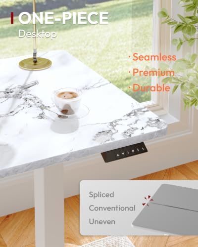 SANODESK 1'' Thick One-Piece 48 x 30'' Height Adjustable Standing Desk